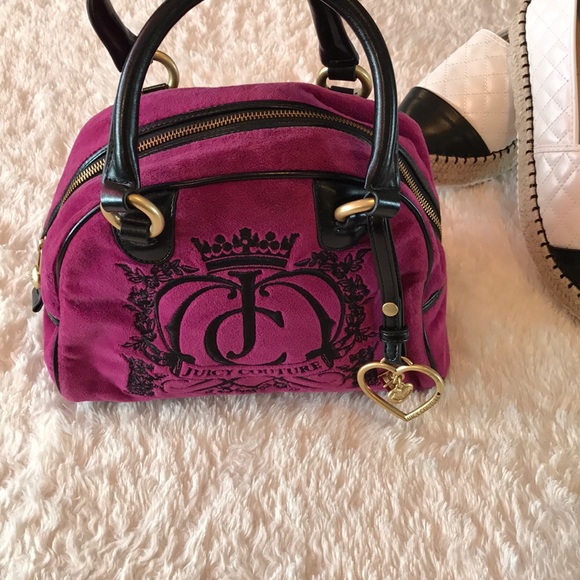 Juicy Couture Handbags - Juicy Couture Velour Bag